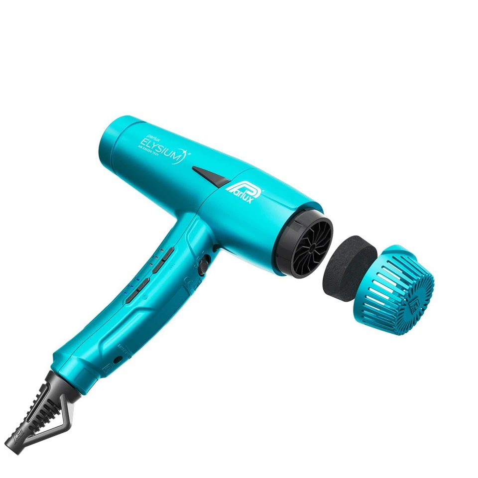 Parlux Elysium Profi Haartrockner Farbe Blau mit Diffusor/Stylingdüsen 2300W - Bild 4 von 4
