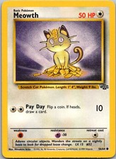 Meowth 56/64 Common Jungle Pokemon Unlimited Near Mint on eBay