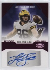 2023 Sage Aspire Red Luke Schoonmaker #ASP-LS Auto 2s2