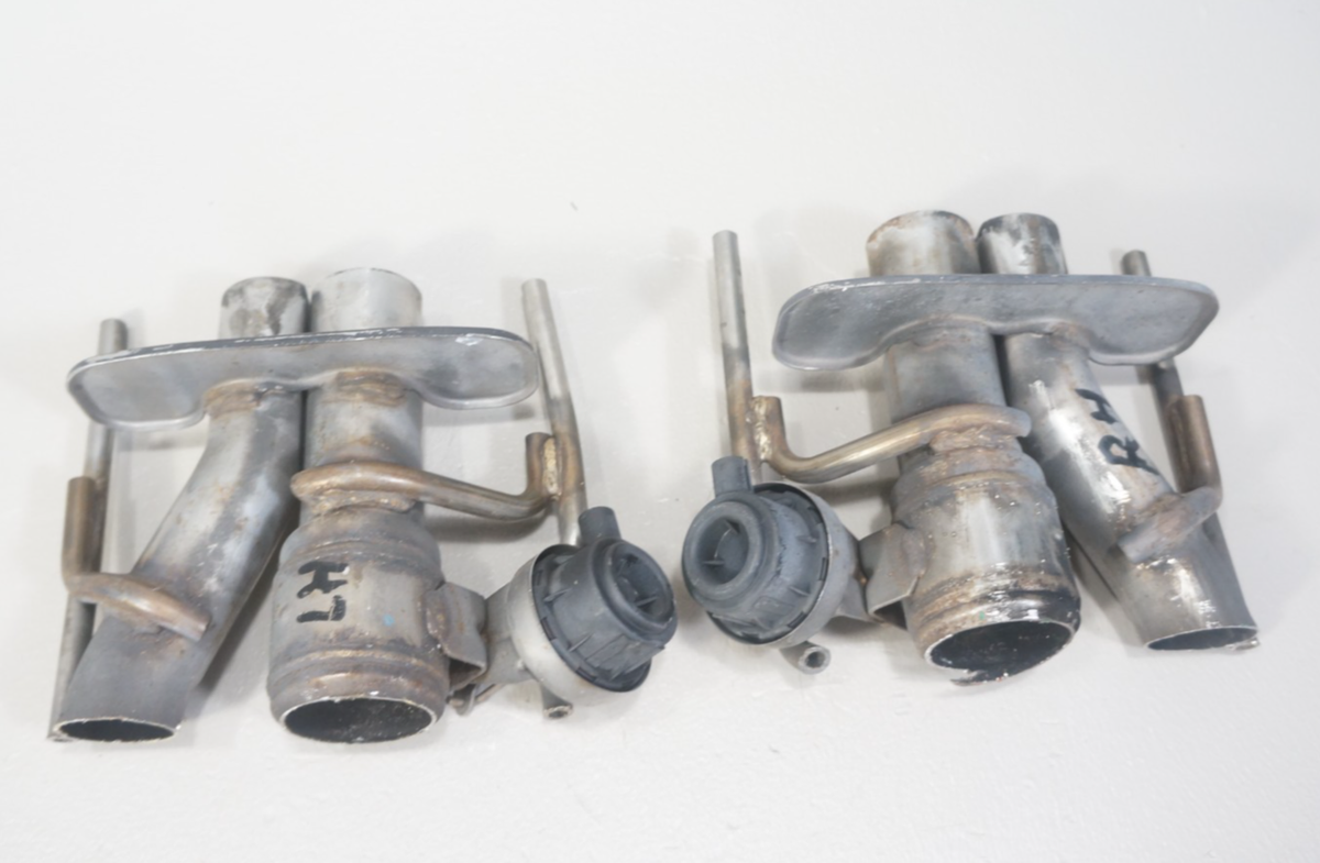 メルセデス S-Class クラス (W221) S550 マフラー 12-13 mercedes w221 s550 exhaust muffler mufflers pipe right left