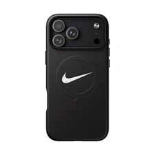 Nike Swoosh Tough Magnetic Case for iPhone 17 Pro Max - Matte Black