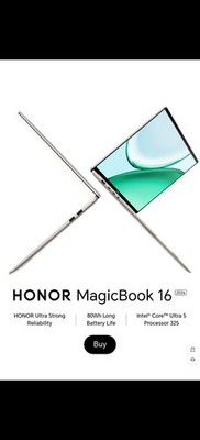 HONOR MagicBook 16 2026 PTL U5 325 UMA 16GB SSD 512GB 1000£ + Maus & Ohrhörer