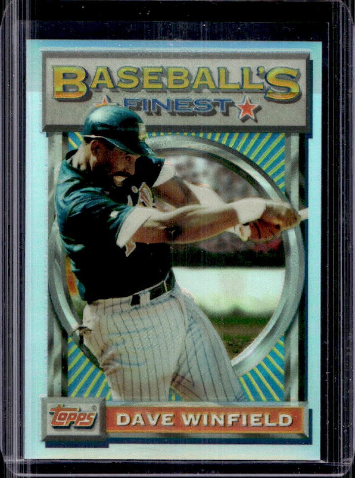 1993 Topps Finest Dave Winfield Refractor #162 Twins