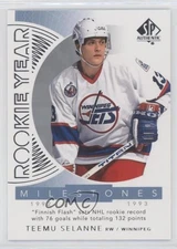 2017-18 SP Authentic Rookie Year Milestones Teemu Selanne #RYM-TS HOF