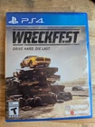 WRECKFEST: Drive Hard Die Last (Sony PlayStation 4, 2019) PS4 Game + Case