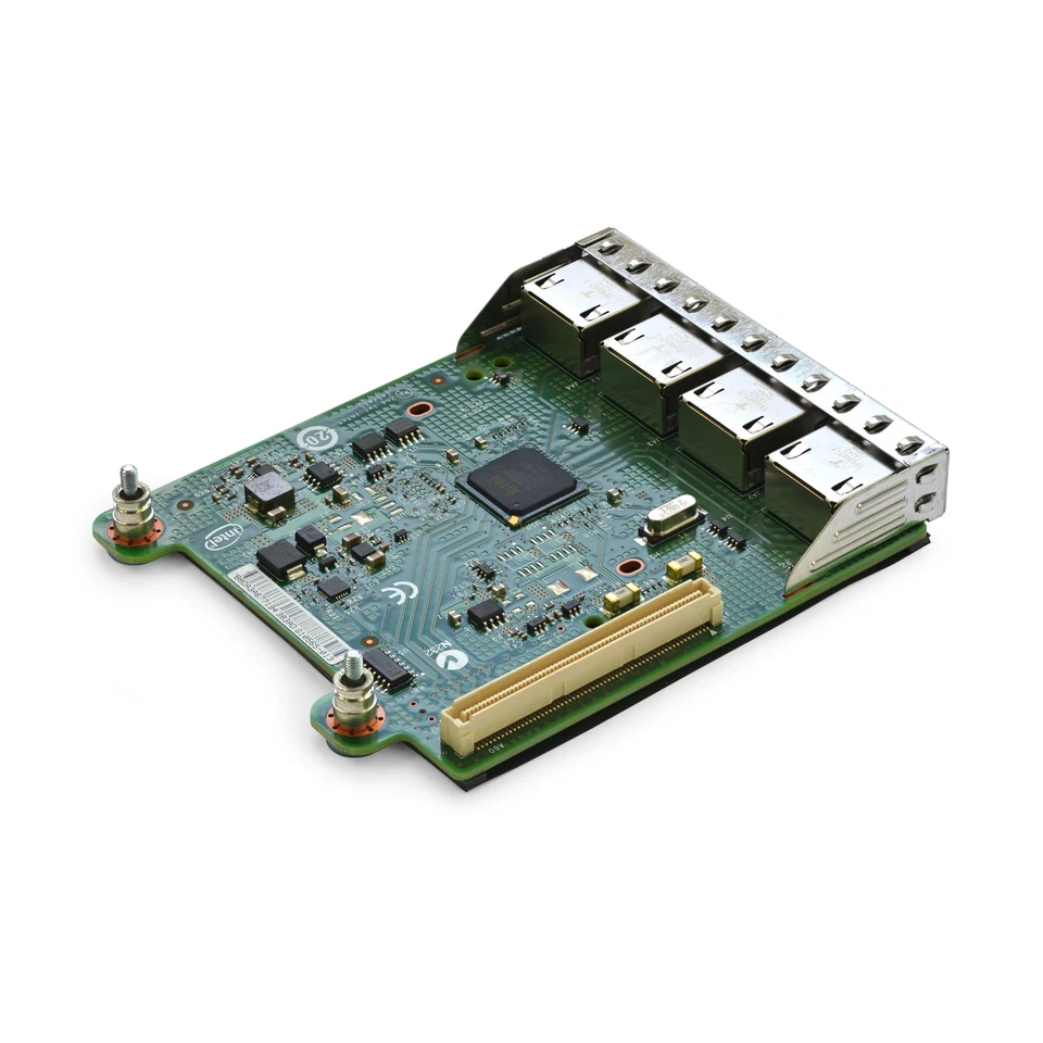 Dell 0R1XFC Intel I350-T4 Quad-Port Gigabit RJ-45 Network Daughter Card - Image 2 of 4