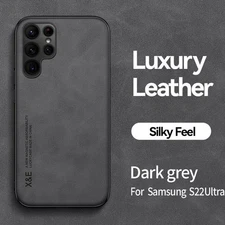 Magnetic Leather For Samsung S22 Ultra Cell Phone Case Protective Cover