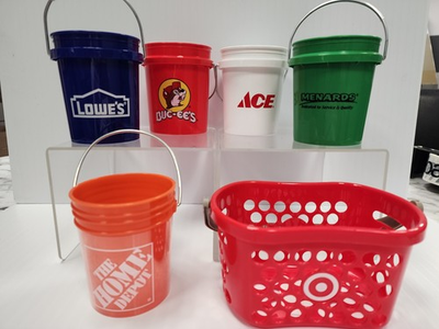 #ad #ad Lowe’s Menards Ace Home Depot Buc ee’s Mini Bucket amp; Target Mini Basket 6 Pk $56.99