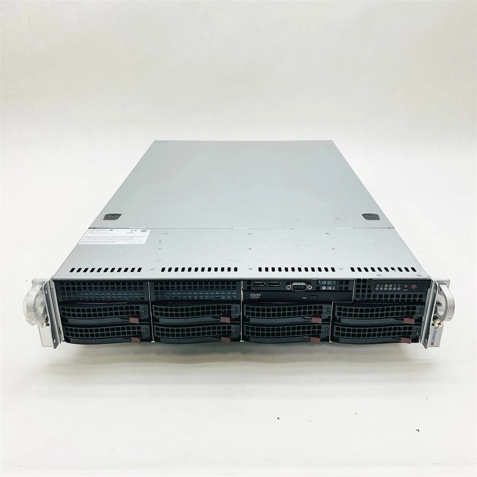 Supermicro 829-9 8-LFF X8DTU-6TF+ Board 2*Xeon X5670 2.93GHz 144GB RAM Server - Image 3 of 4