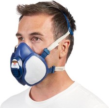 3M Halbmaske 4251 Plus A1P2 1er Atemschutzmaske Lackiermaske Farbspritzen Maske