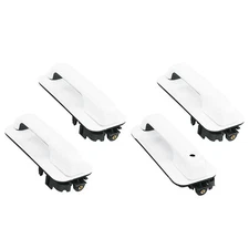 For Ford F250 F350 2017 2018 2019 2020 Oxford White Door Handle Set Front & Rear