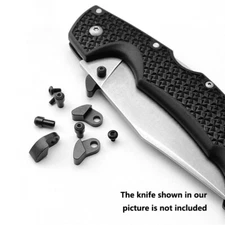 3pcs/Set Aluminium Rapid Thumb Stud Screw For Cold Steel Recon 1 Folding Knife