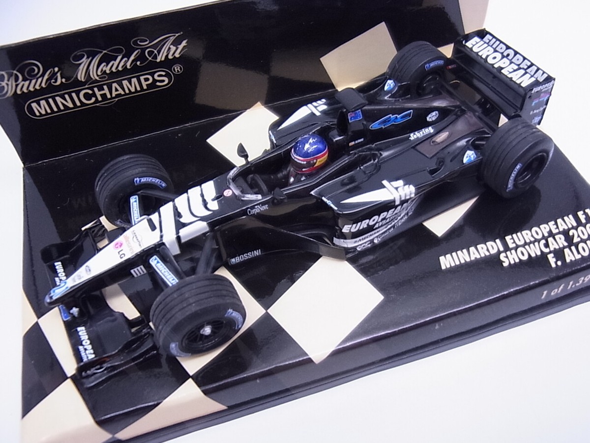 日本未発売 ビッグスケールF1コレクション ミナルディ アロンソ 2001年