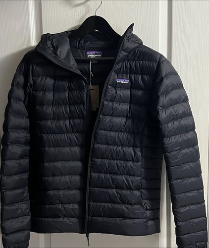 Patagonia Goose Down Hoody Jacket Black Medium
