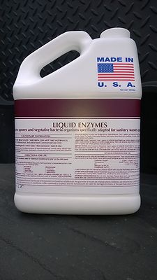 #ad GEREASE TRAP TREATMENT FOG CLEANER 1 GAL ENZYME BACTERIA PATRIOT CHEMICAL SALES $54.89
