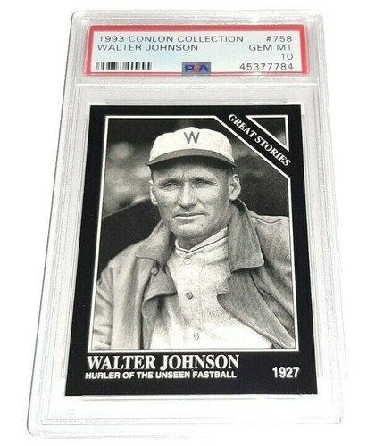Walter Johnson ALL ACES 75周年記念 Topps 75th Anniversary Aces All Aces Walter Johnson AA-10