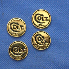 Replica Colt Token  .75 inch Gold finish (4pcs)