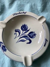 Blue White Holland Ashtray Blue White Dutch Trinkets ashtray Good Used
