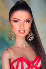 OOAK Repainted  Barbie Doll Nude 