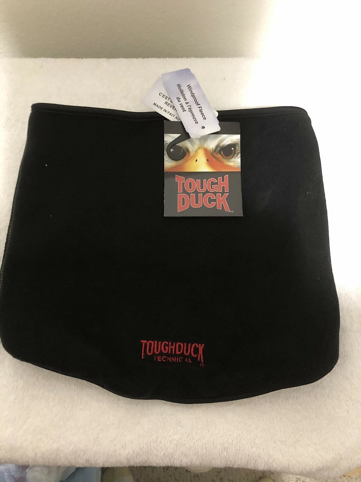 TOUGH DUCK WINDPROOF FLEECE NEW REVERSIBLE GARMENT NECK WARMER NECK GAITER