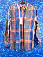 Camisas Wrangler Western para hombre M MS7061M multicolor a cuadros nuevas con etiquetas