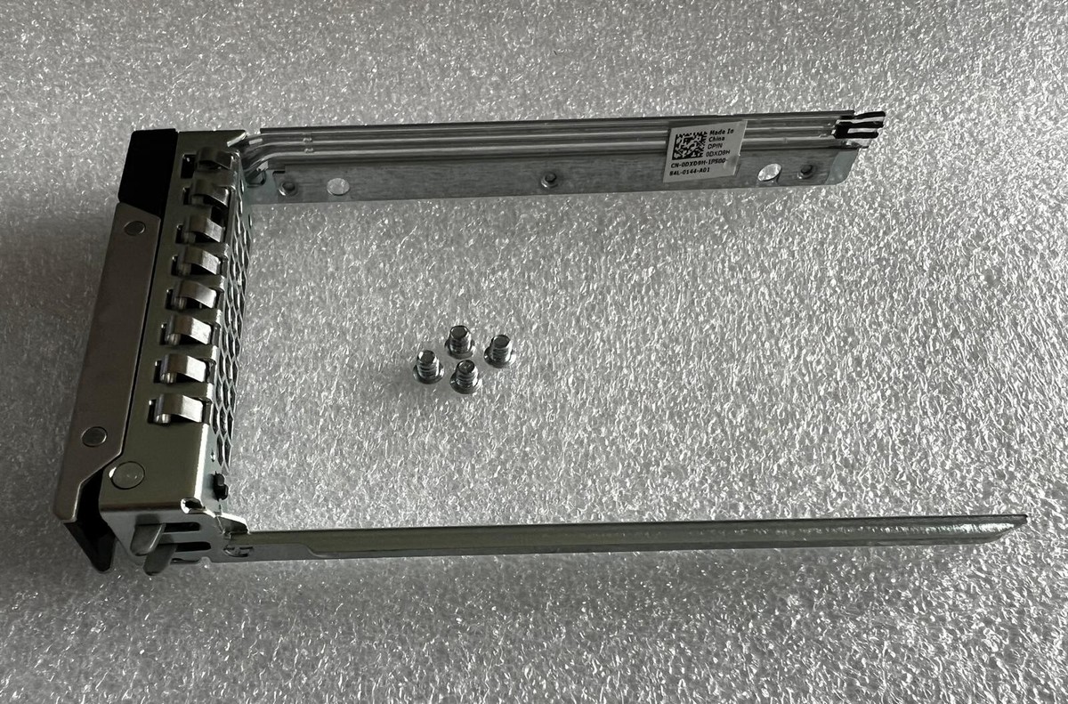 Dell DXD9H 2.5" HDD Tray Caddy – Compatible With R840, R740, R740xd, R440, R540, R940 Gen14 Servers