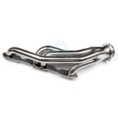 FIT 88-97 CHEVY/GMC C/K GMT400 5.0/5.7 V8 PICKUP TRUCK/SUV STAINLESS HEADER+BOLT - Picture 9 of 11