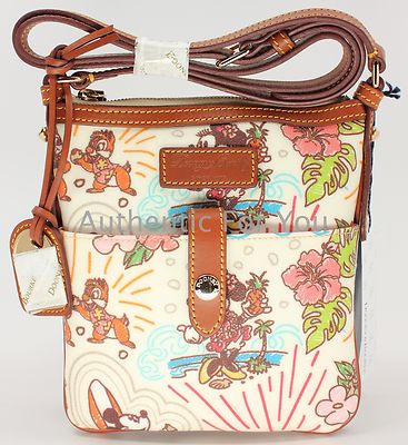 New Disney Aulani Hawaii Dooney & Bourke Letter Carrier Crossbody 