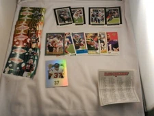 2005 TOPPS ASSORTED FOOTBALL INSERT CARDS 28 "MINT" CHECKLISTS BOOKS $38.00