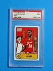 2003 BAZOOKA #276 MINI JERSEY LEBRON JAMES CAVALIERS ROOKIE CARD PSA 9 MINT
