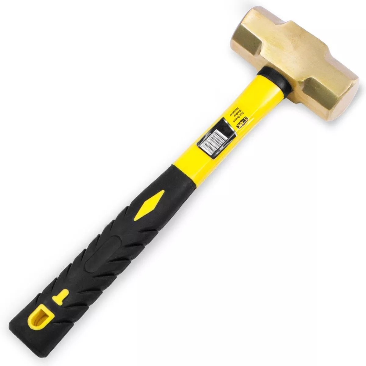 3 Pounds Sledge Hammer Forged Steel with 3 LBS Brass Head