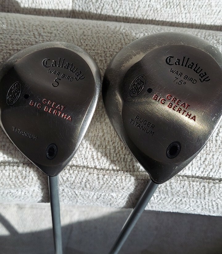 Bois De Golf Callaway Great Big Bertha War Bird S2H2 (5 Bois, Titane, Regular) – Occasion