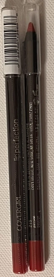 Lot of 2 Covergirl Lip Perfection Lip Liner 215 Passion New Sealed BOGO 50% off - Image 2 of 4
