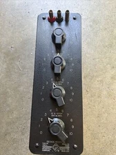 Vintage General Radio Decade Resistor 1432-L Wood Sides