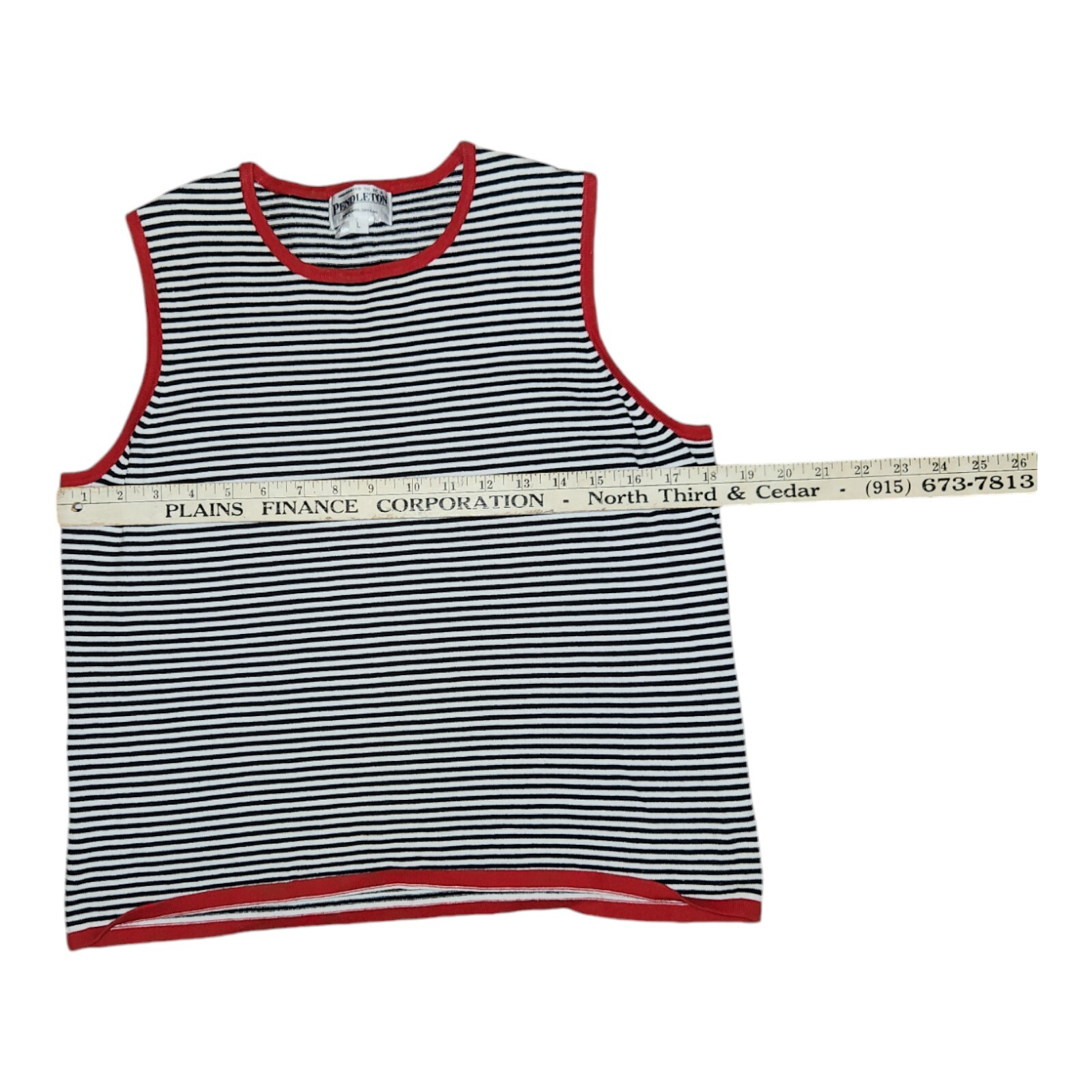 Pendleton Large Striped Vest - image 3