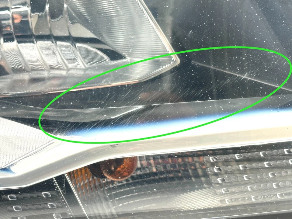 Faro reflector cuadrado halógeno lado derecho Volkswagen Tiguan OEM 2018-2021 Foto 4 de 4