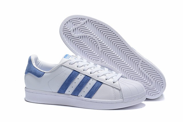 adidas superstar glow blue