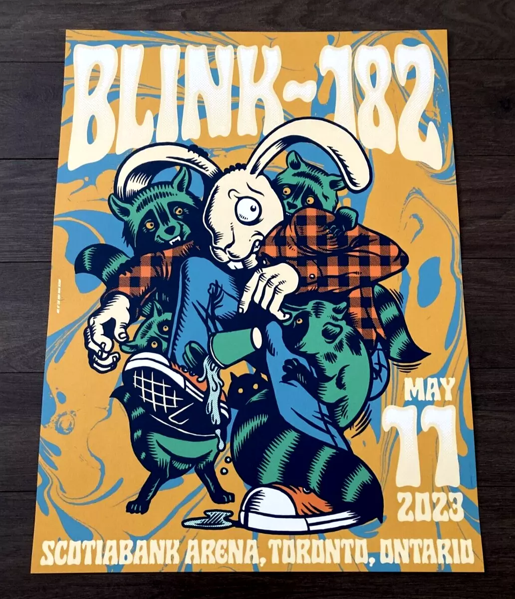 BLINK 182 Toronto Poster May 11, 2023 | eBay
