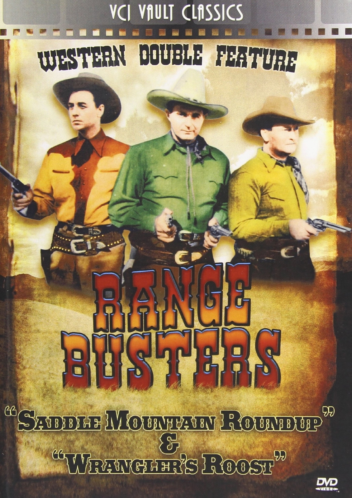 Range Busters Western Double Feature Vol 1 (wrangler's Roost & Saddle Moun (DVD)