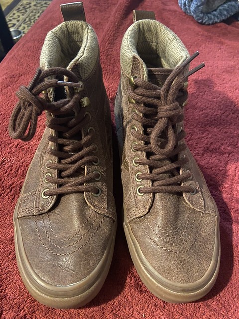 vans sk8 hi mte leather