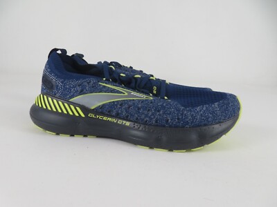 Brooks Glycerin Stealthfit GTS 20 Mens 8 Shoes Blue Sneaker  display picture 1