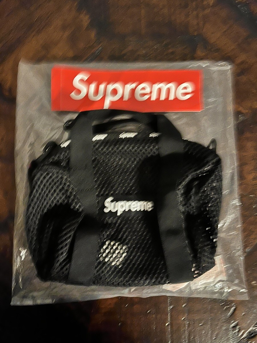 Supreme Mesh Mini Duffle Bag Black DEADSTOCK BRAND NEW UNOPENED