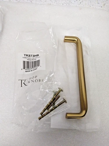 Lot of 3  Top Knobs Devon Handle Cabinet Pull 5-1/16" Center to Center TK873HB - Picture 3 of 4