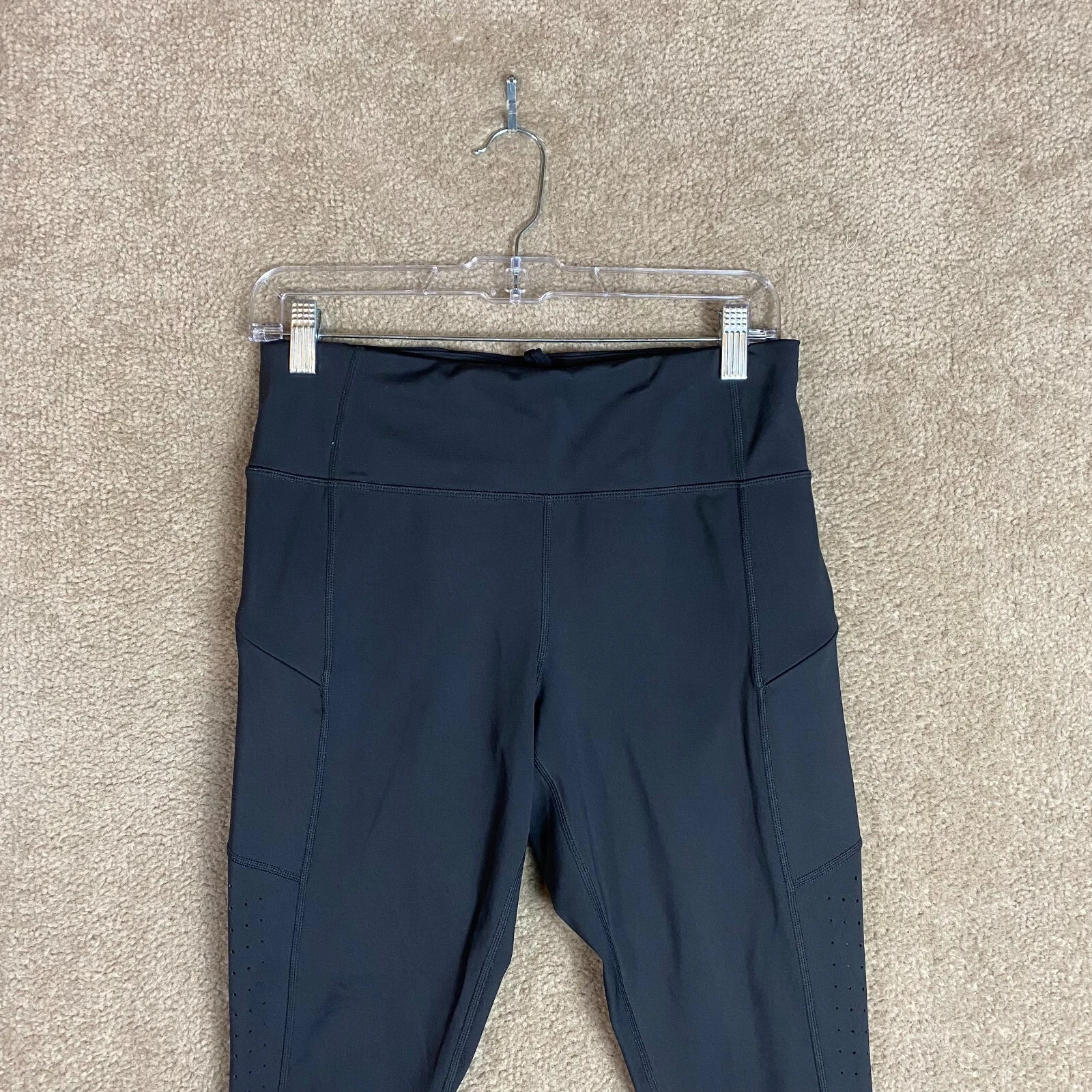 athleta cropped zip pockets workout yoga leggings