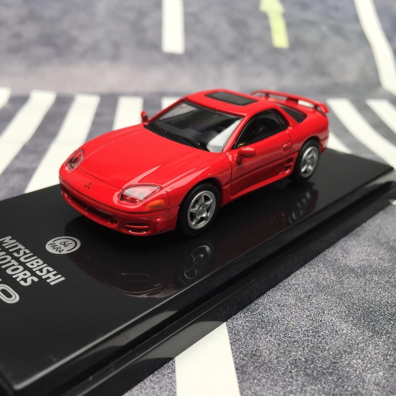 PARA64 1:64 Scale Mitsubishi 3000GT GTO Red Diecast Car