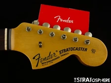 Fender USA Custom Shop Strat Pro 2025 Relic NECK + TUNERS, "C", AAA, Rosewood