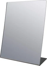 Acrylic Easel Mirror 12" X 18" Slant Back Lightweight Plexiglass Countertop Stan