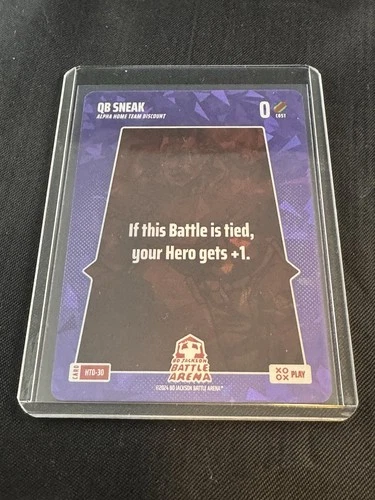 Bo Jackson Battle Arena Blast Play Alpha QB Sneak SP HTD-30