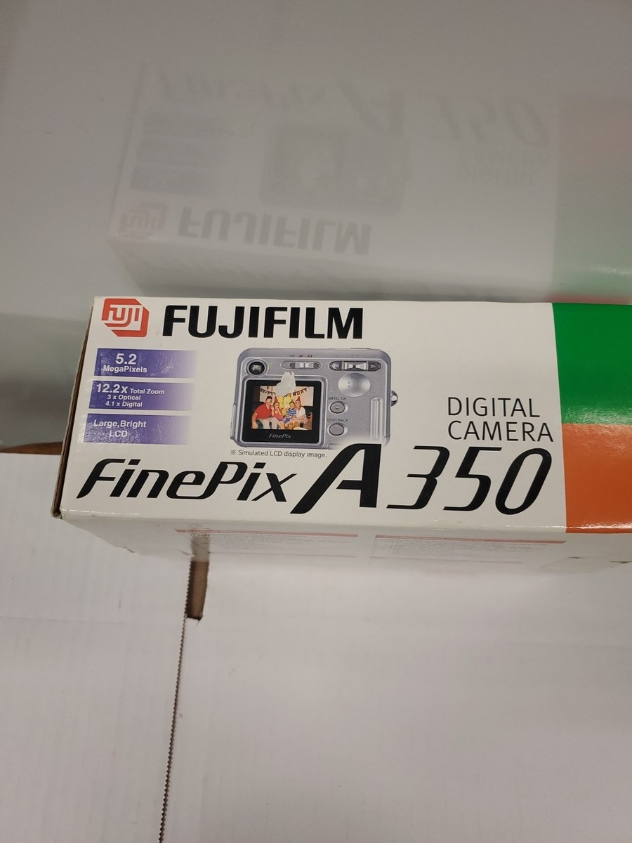 Fujifilm FinePix A Series A350 5.2MP Digital Camera - Silver Fujifilm FinePix A Series A350 5.2MP Digital Camera - Silver