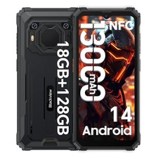 Blackview BV6200 Pro Rugged Smartphone 18GB+128GB 13000mAh Android 14  Telefono